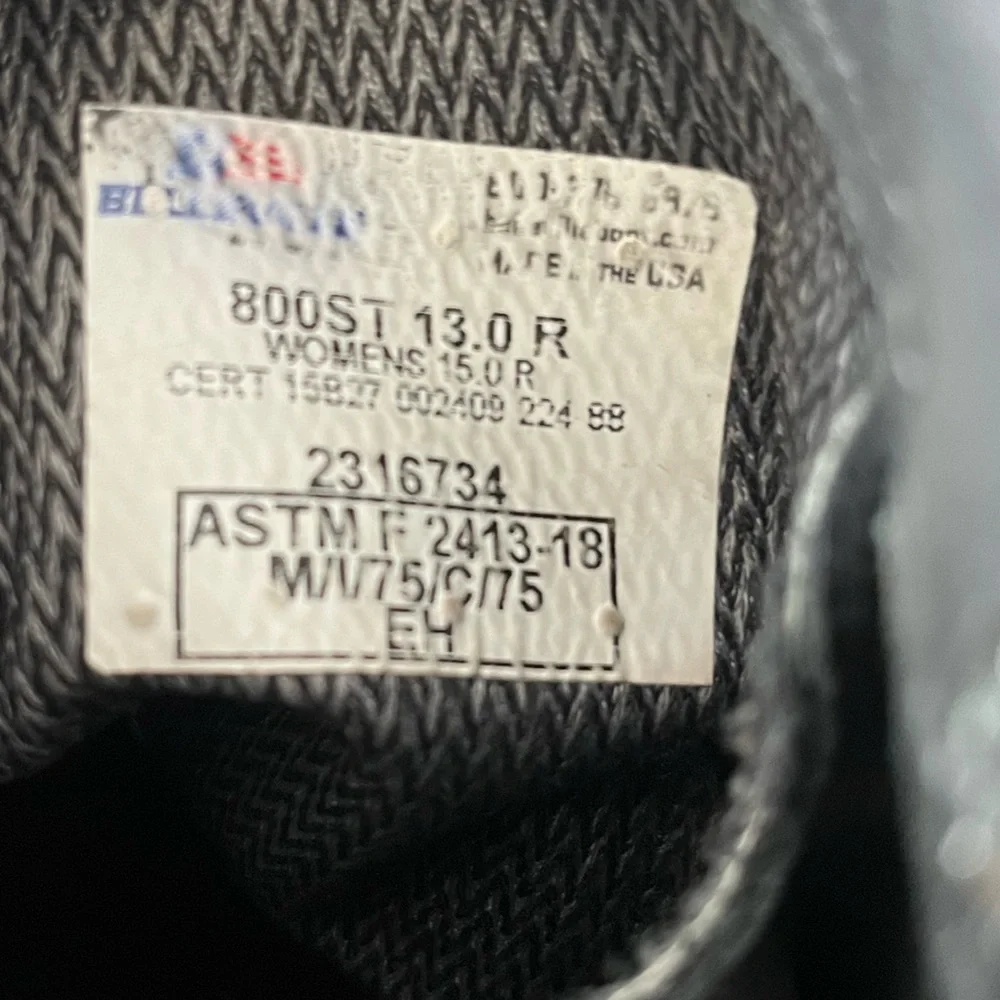 Belleville 800ST Black Combat Boots‎